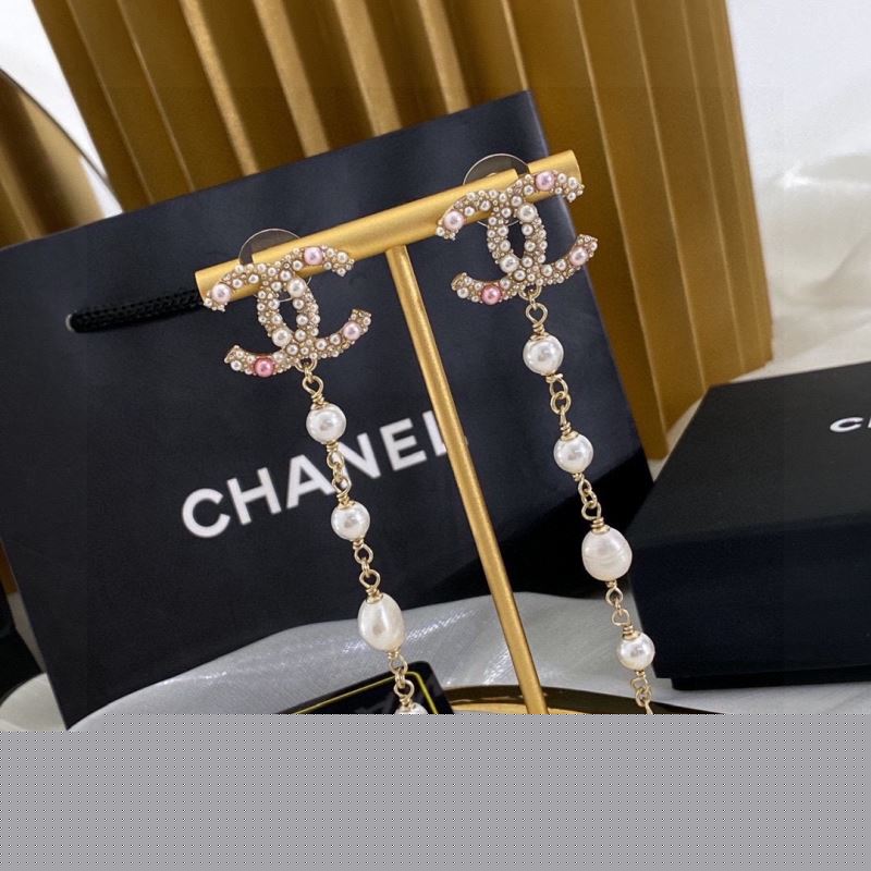 Ch*el earrings
